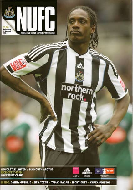 Newcastle United FC v Plymouth Argyle FC